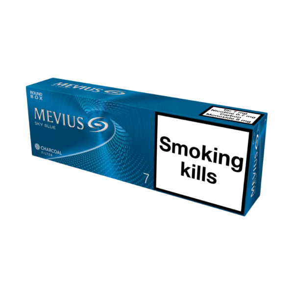 Mevius Sky Blue Cigarettes Mevius Sky Blue Cigarettes pack