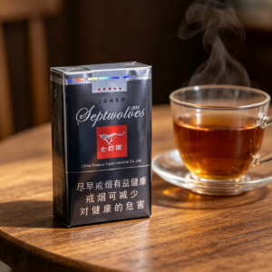 Septwolves Gray Cigarettes pack